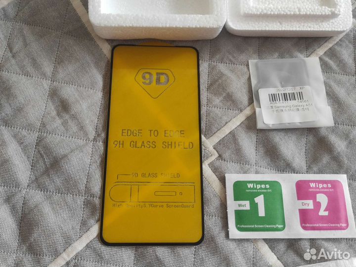 Защитное стекло на samsung a51