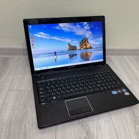 Ноутбук Lenovo i3 4 потока/ 8 Гб/ SSD+HDD/HD 6370M