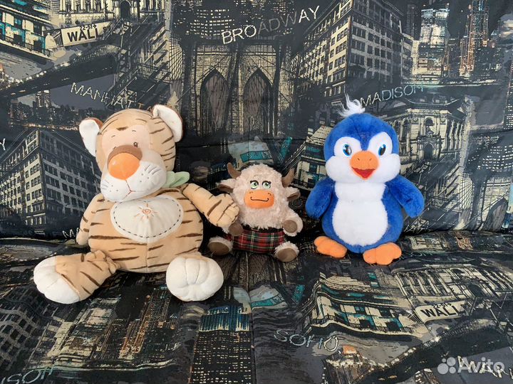 Мягкая игрушка 3 штуки