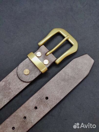 Мужской ремень из натуральной кожи