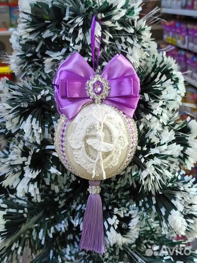 Ёлочные игрушки ручной работы