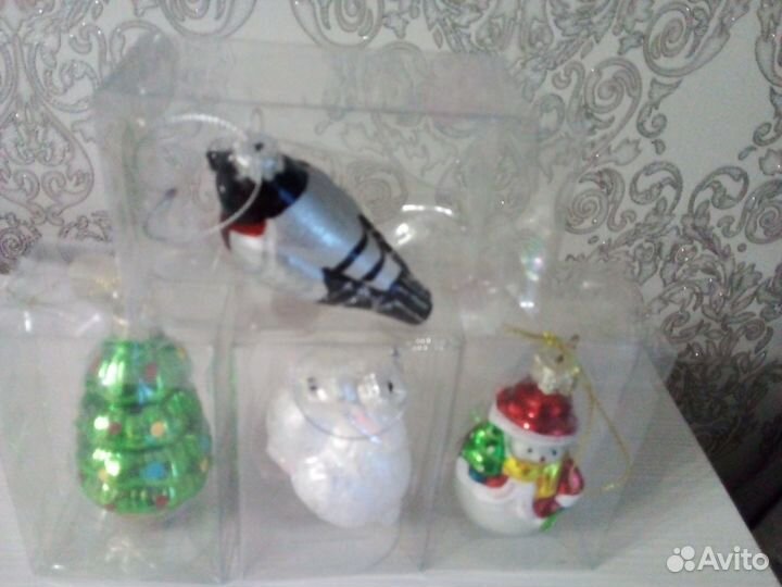 Ретро игрушки новогодние