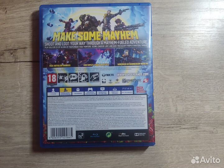 Игра для приставки ps4