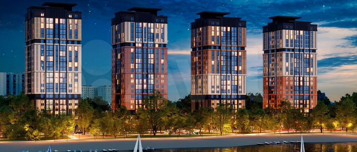 Квартира-студия, 17,2 м², 9/21 эт.