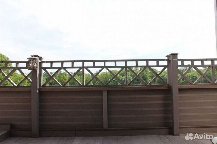 Ограждения из дпк