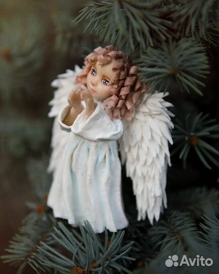 Ватная игрушка Ангел