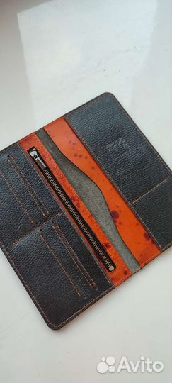 Кошелек мужской натуральная кожа новый