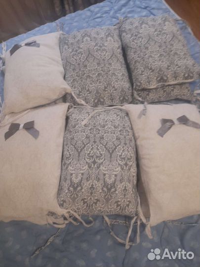 Бортики в детскую кроватку