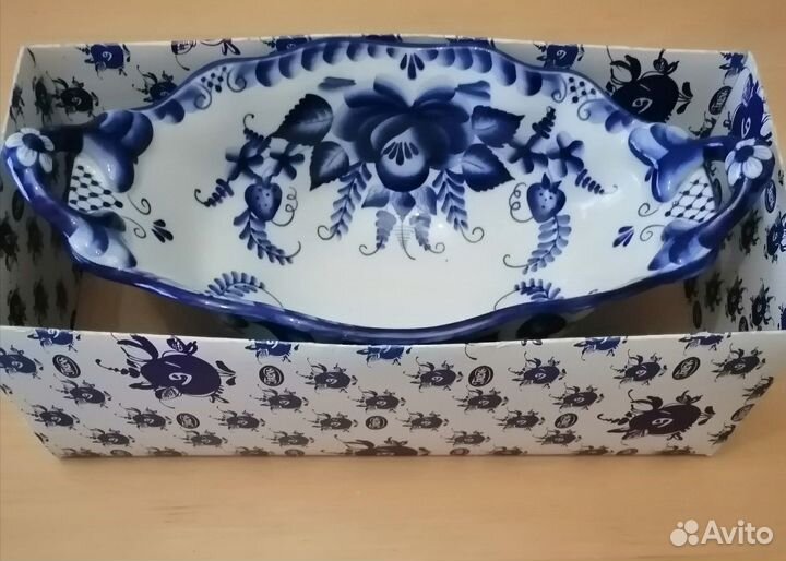 Фруктовница. Гжель