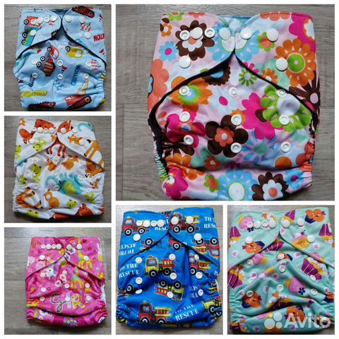 Новые многоразовые подгузники