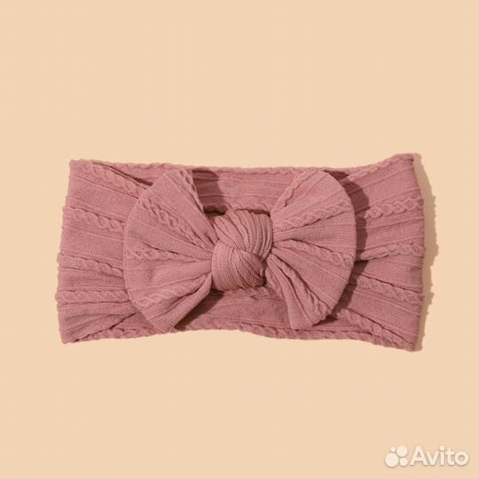 Повязка на голову для девочки 0-3 лет новая