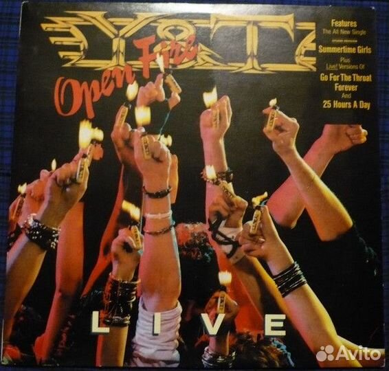 LP.Y & T - Open Fire - 1985