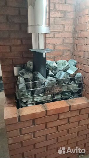 Печь с каминным порталом