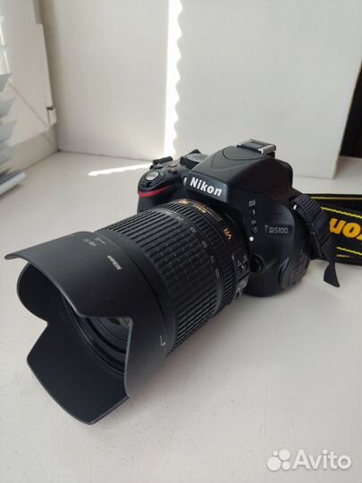 Зеркальный фотоаппарат nikon d5100. 18-105