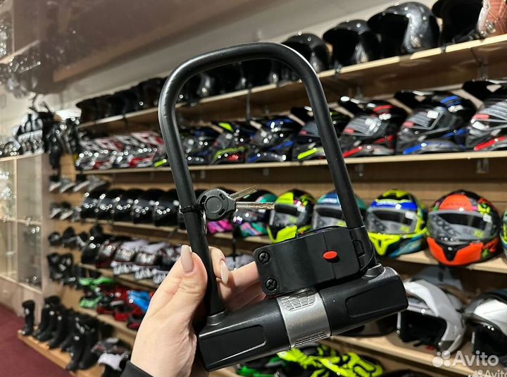 Замок дуга противоугонный для мото