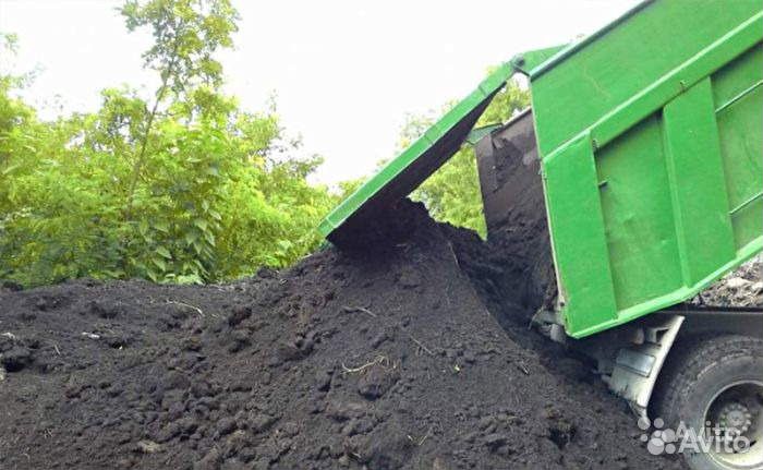 Чернозем Земля чистая Грунт плодородный