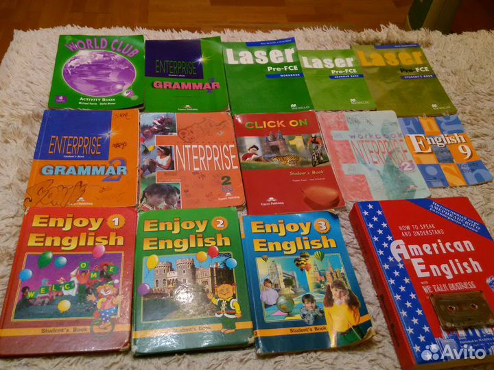 Английский-пособия 30шт