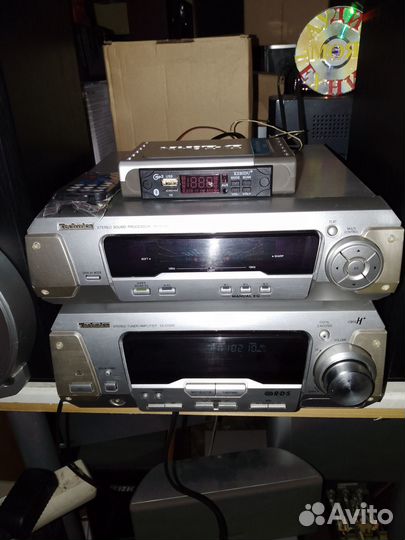 Усилитель Technics SH EH 580 + Блютуз,мр3
