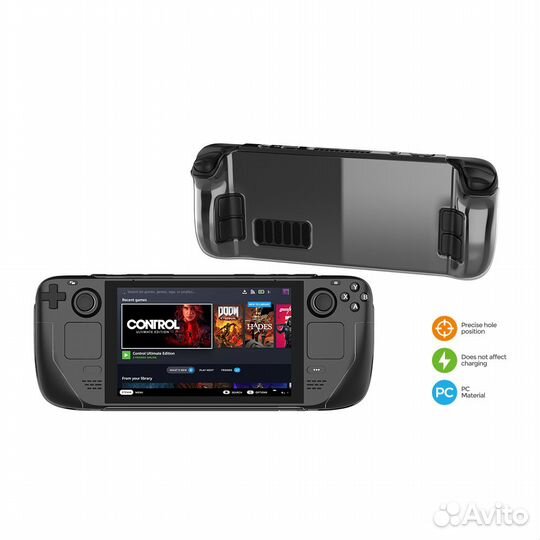 Чехол dobe для Valve Steam Deck,прозрачный,TY-2835