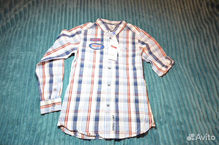 Рубашки и футболки летние на мальчика 7-8 лет
