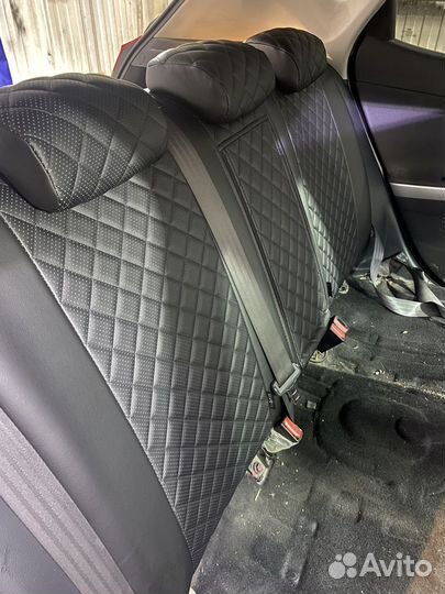 Автомобильные чехлы из экокожи kia ceed