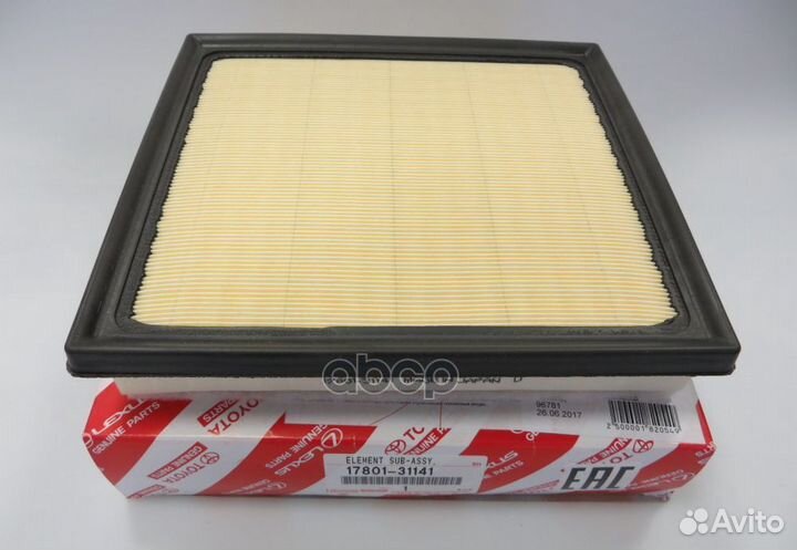 Фильтр воздушный lexus RX350/450H, toyota highl