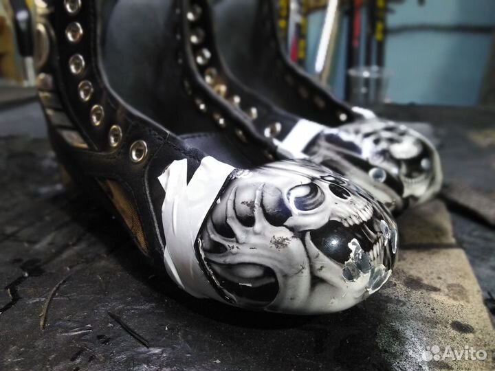 Ремонт краг, хоккейных экипировки