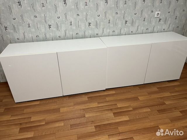 Тумба под тв IKEA белая