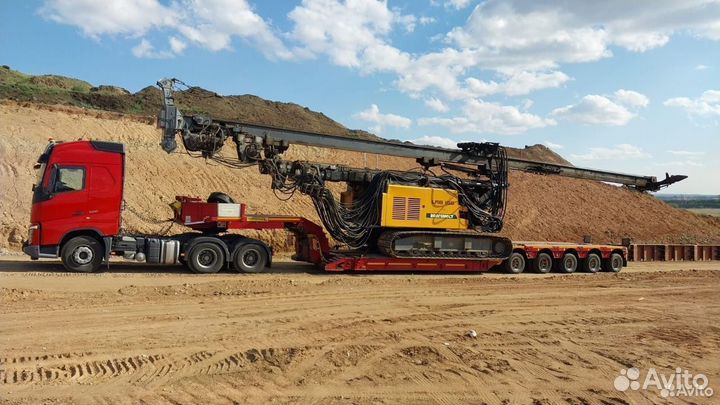 Негабаритные перевозки тралом от 300 км