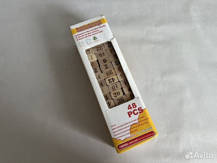 Настольная игра дженга башня