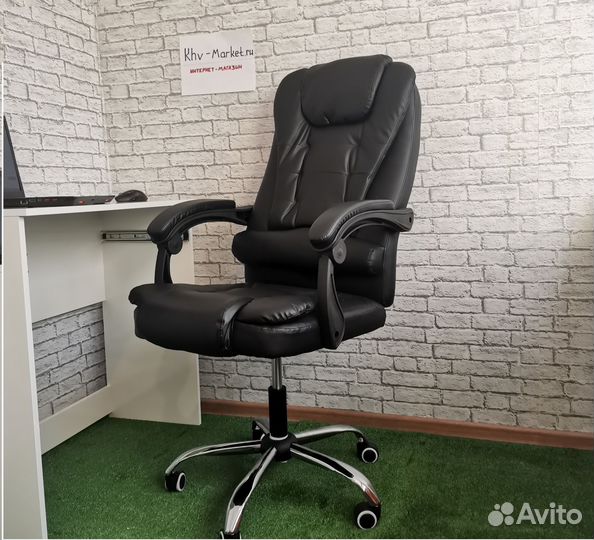 Офисный стул кресло с массажем