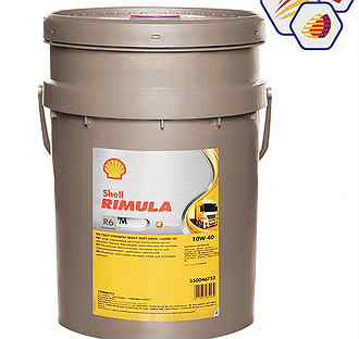 Shell Rimula R6 M 10W-40 CI-4 E4/E7 20л