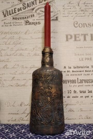 Продаю декоративные бутылки для интерьера