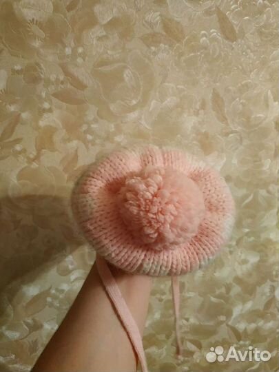 Зимняя шапка для девочки