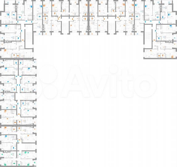 1-к. квартира, 52,3 м², 3/5 эт.