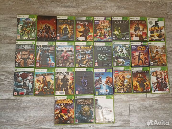 Диски на xbox 360 лицензия