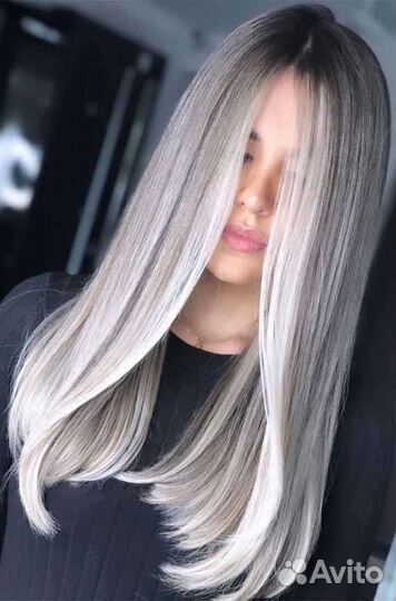 Колорист блонд/AirTach/окрашивание/выход с темного