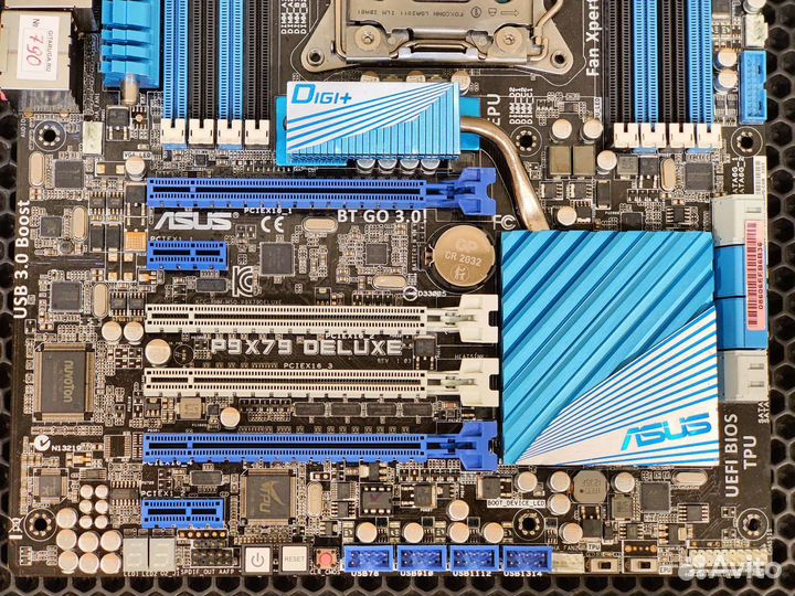 Материнская плата Asus X79 delux LGA 2011