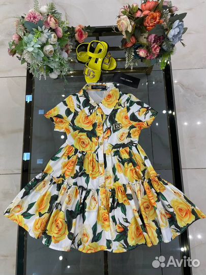Платье для девочки D&G 100-150