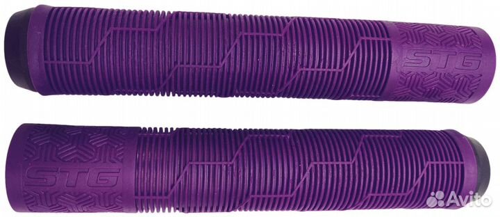 Грипсы STG Gravity, 165 мм, фиолетовый