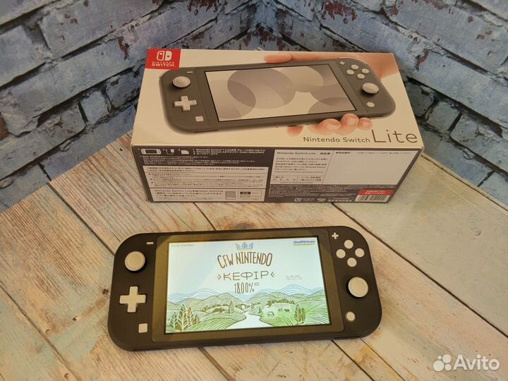 Nintendo switch lite 128+32gb. Atmosphere
