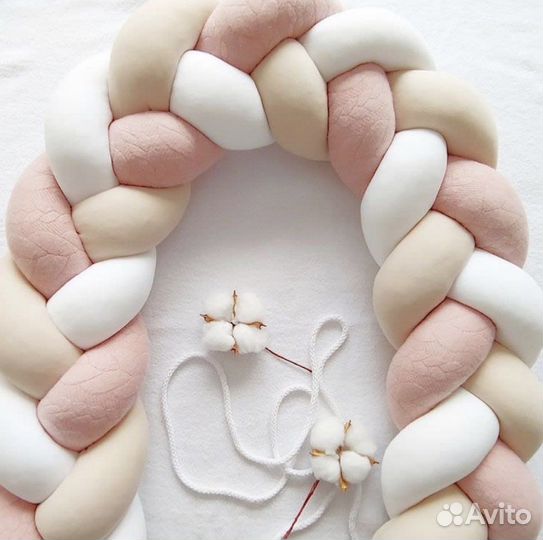 Бортик косичка