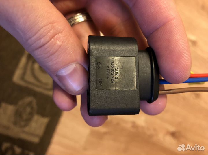 Разъём катушки зажигания VAG (audi, seat,VW,Skoda)