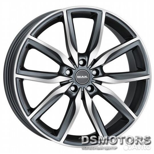 Диски Allianz 8/20 5x112 ET51 d66.6 GUN metmirror