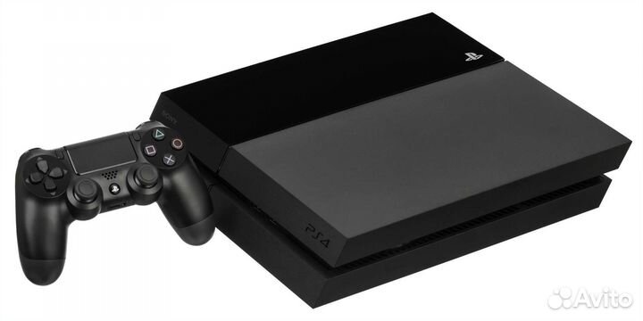Sony playstation 4 + джостик + игры