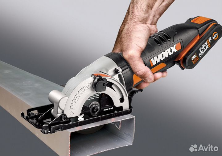 Пила Worx WX527 аккумуляторная+