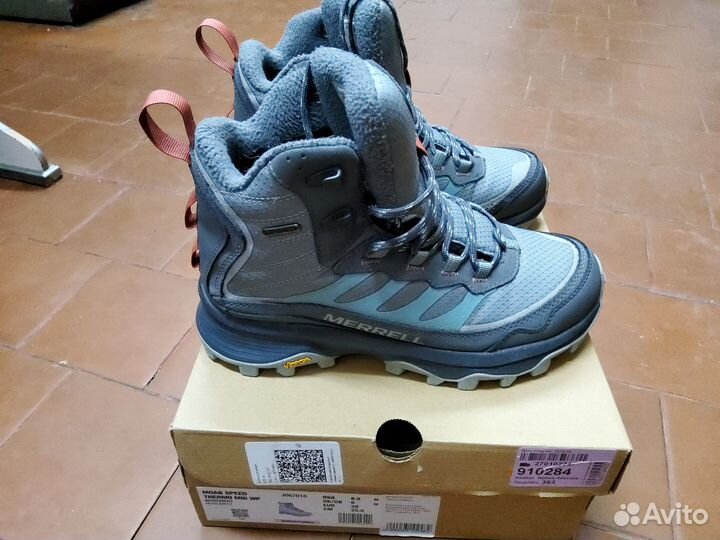 Ботинки женские утепленные moab speed thermo midwp