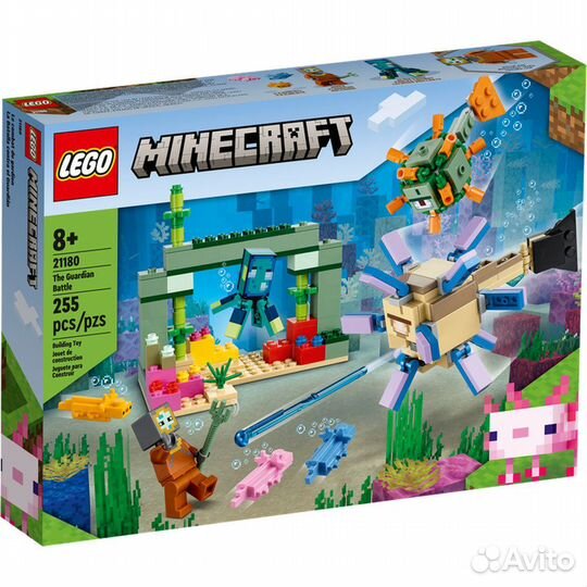 Набор lego Minecraft 21180 Битва со стражем