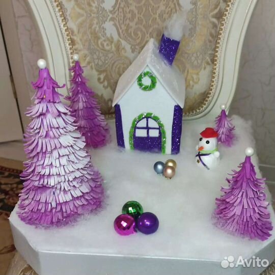 Зимние поделки