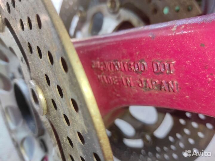 Suzuki katana передний диск